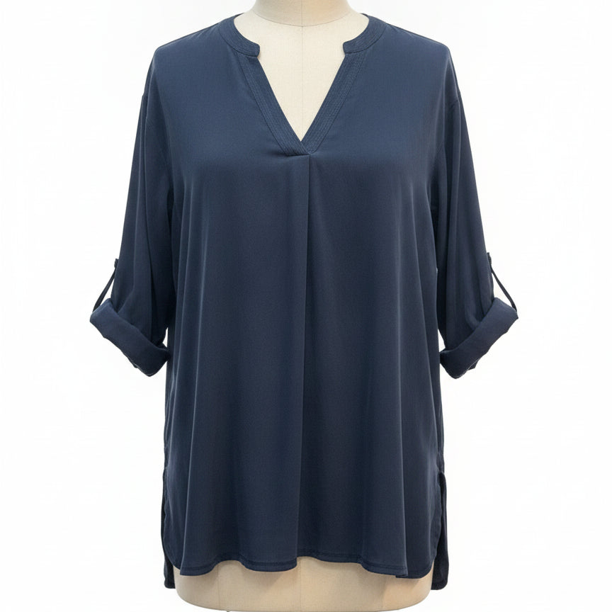 Vince · Blouse · Medium · Navy