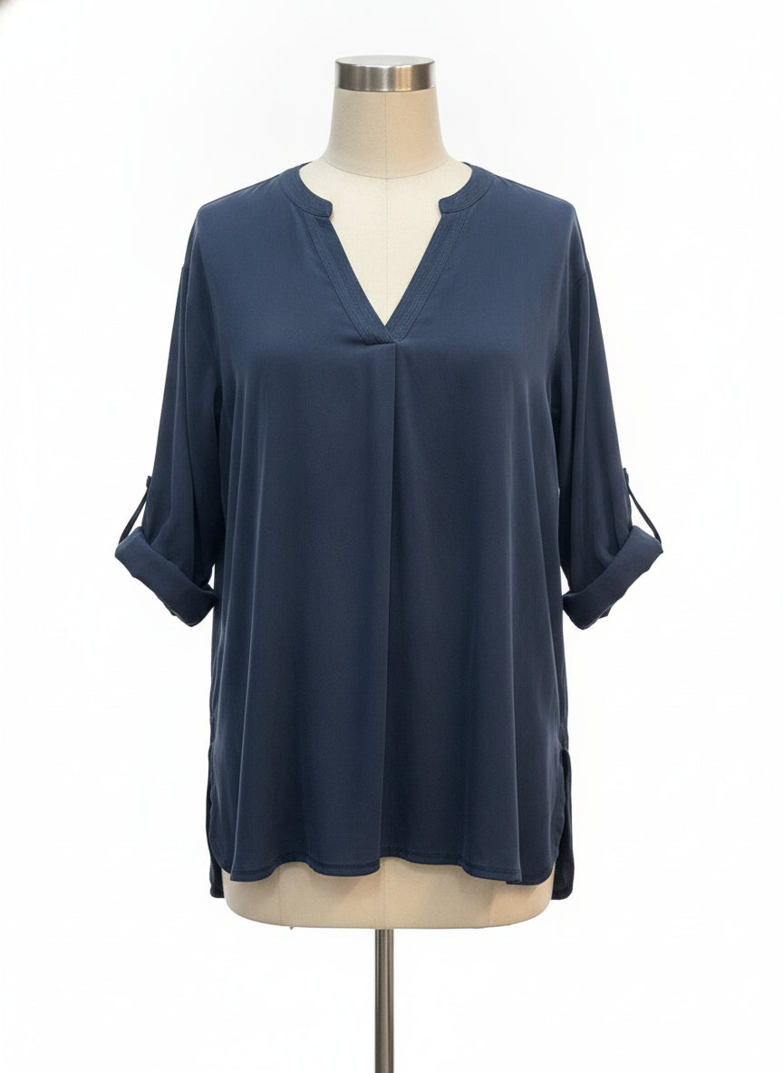 Vince · Blouse · Medium · Navy