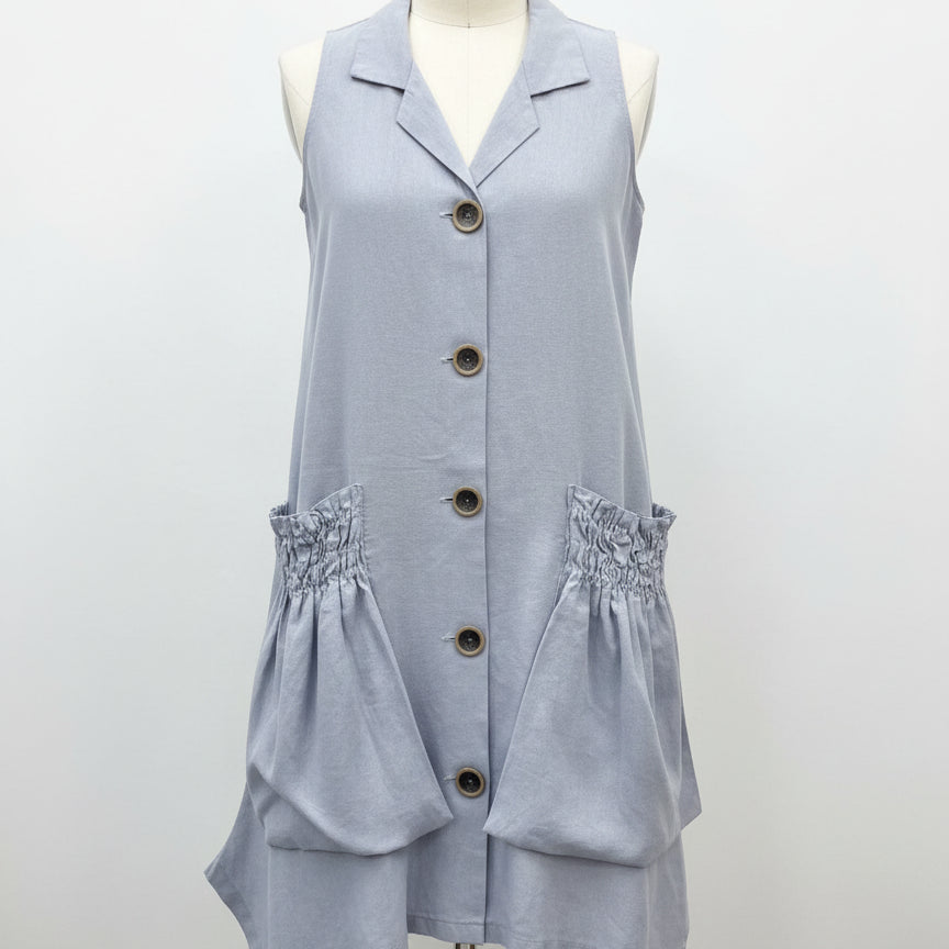 ForCynthia · Sleeveless Dress · Small · Light Blue