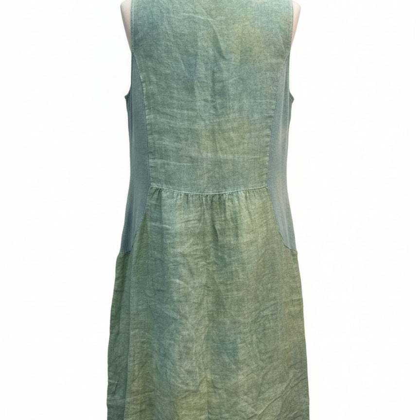 Splendid Iris · Sleeveless Dress · S/M · Greens