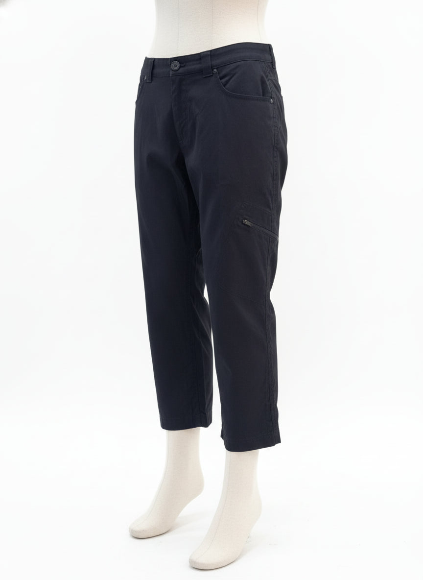 Eddie Bauer · Active Capris · 12 · Black