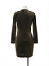 Tommy Hilfiger · Faux Wrap Dress · 6 · Bronze Sparkly