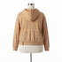 AMPERSAND · Checkered Hoodie · L/XL · Brown and White