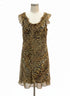 Scarlett · Flutter Sleeve · 10 · Animal Print