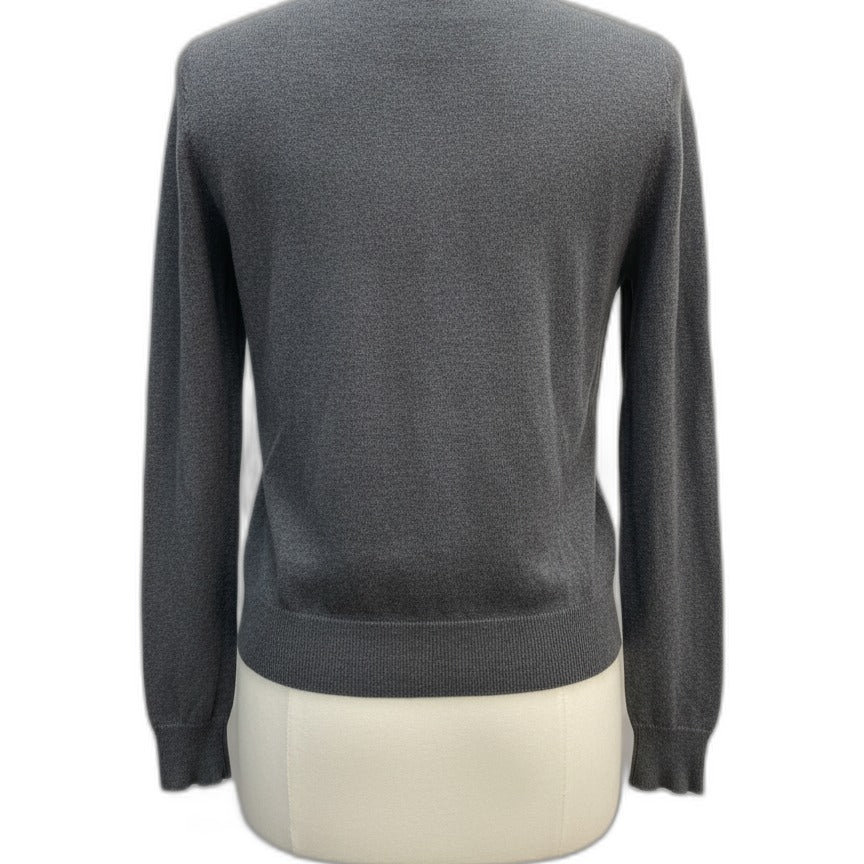 Caslon · Button Up Cardigan · Medium · Gray