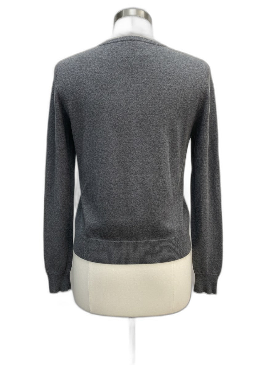 Caslon · Button Up Cardigan · Medium · Gray
