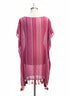sEAFOLLY · Striped w/Fringe · OS · Pinks