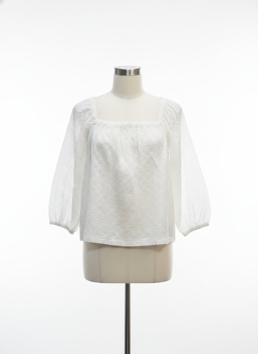 Sanctuary · Boho Top · Large · Cream