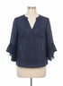 INC · Princess Sleeves · Large · Navy