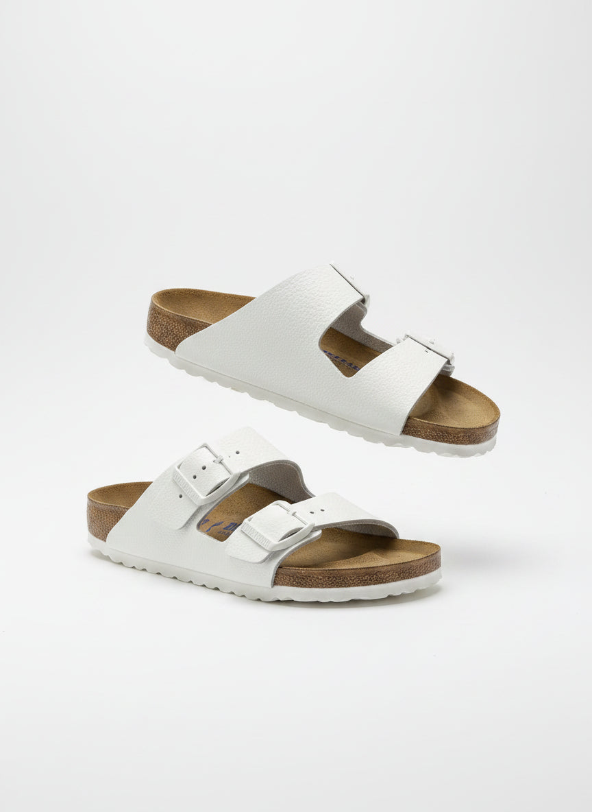 Birkenstock · Arizona · 7 Narrow · White
