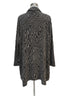 Damee Inc · Cowl neck top · Large · Blk/White
