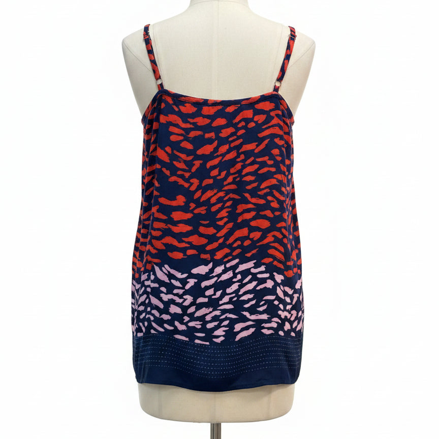 CAbi · CAbi 5548 Smooch cami · Large · NavyRed