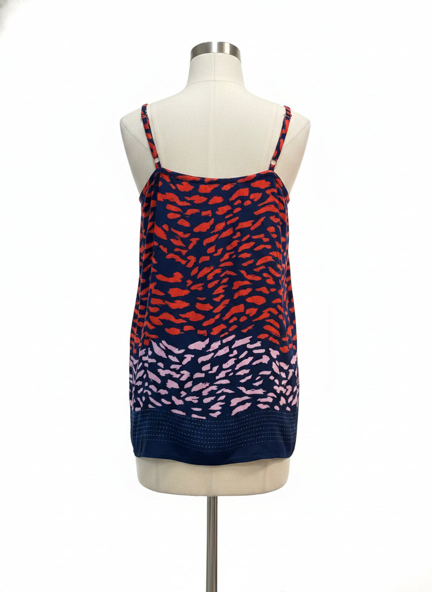 CAbi · CAbi 5548 Smooch cami · Large · NavyRed