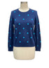 Charter Club · Polka Dots · Large · Navy Blue