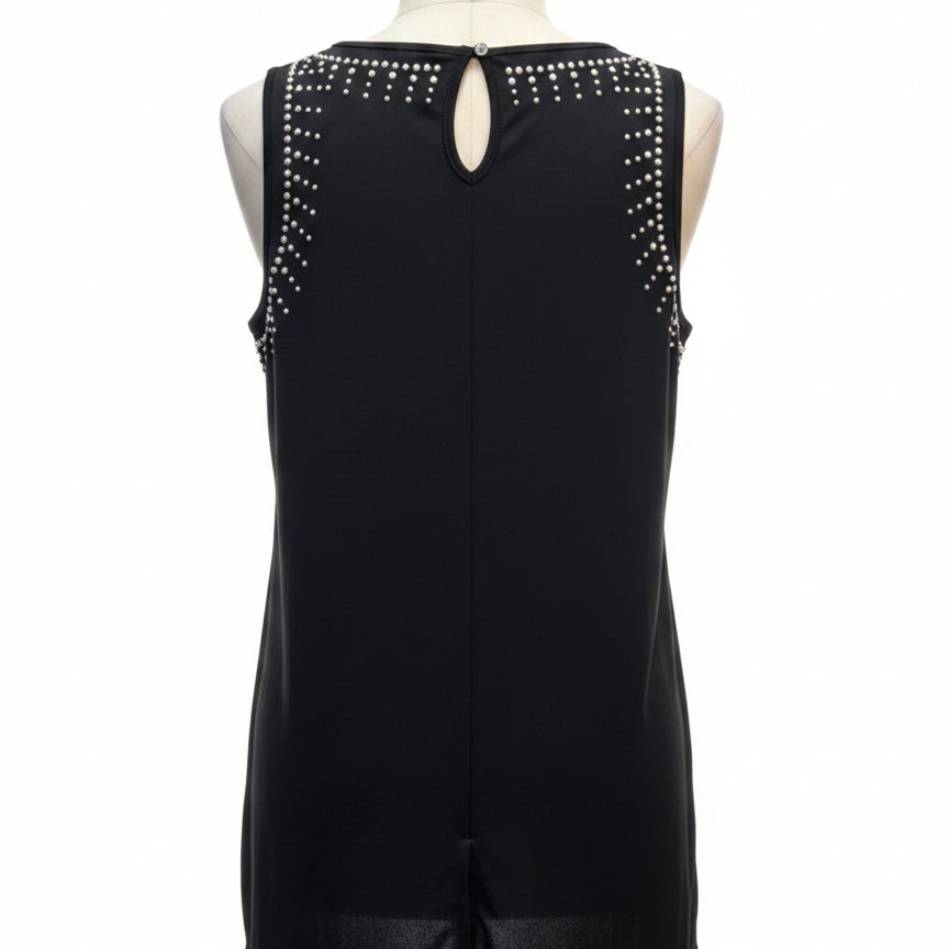 Chelsea & Theodore · Black Silver Studded · Medium · Black
