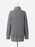 Style&Co · Tunic 1/4 Zip Cable Knit Sweater · Medium · Gray