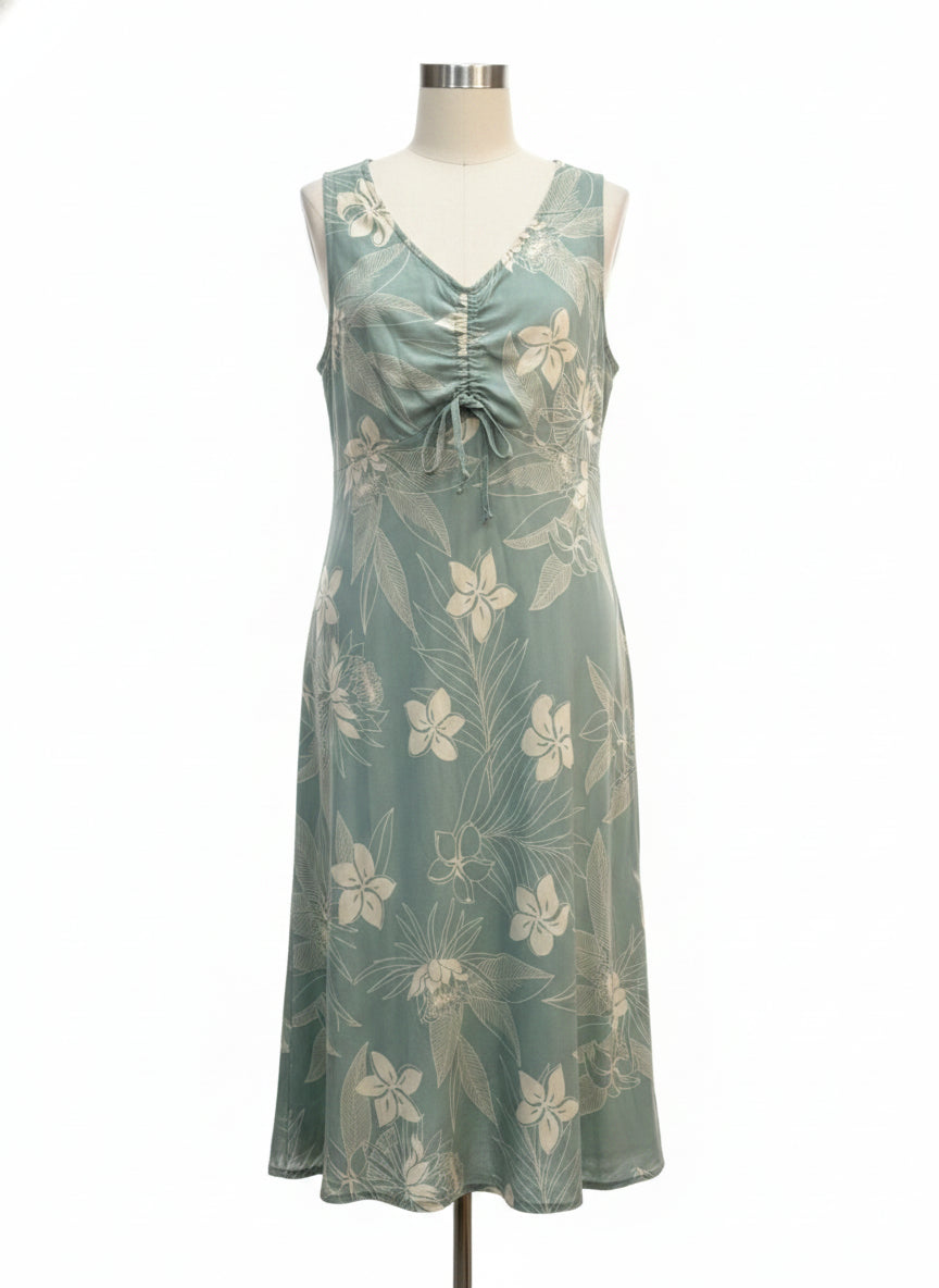 Hilo Hattie · Hawaiian Original Ruched detail · Medium · SeaGreen
