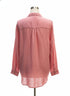 Jones&Co · Linen Long Sleeve Tunic Shirt · Medium · Rose