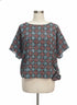 Michael Kors · Tile Print · XLarge · Black Teal