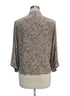 Alex Evenings · Evening Jacket · 1X · Taupe & Silver