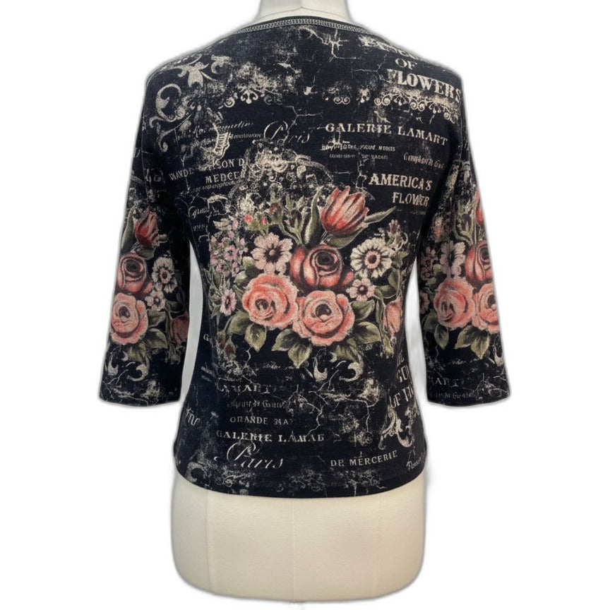 Jess&Jane · BlackRose Bejeweled · Medium · Black