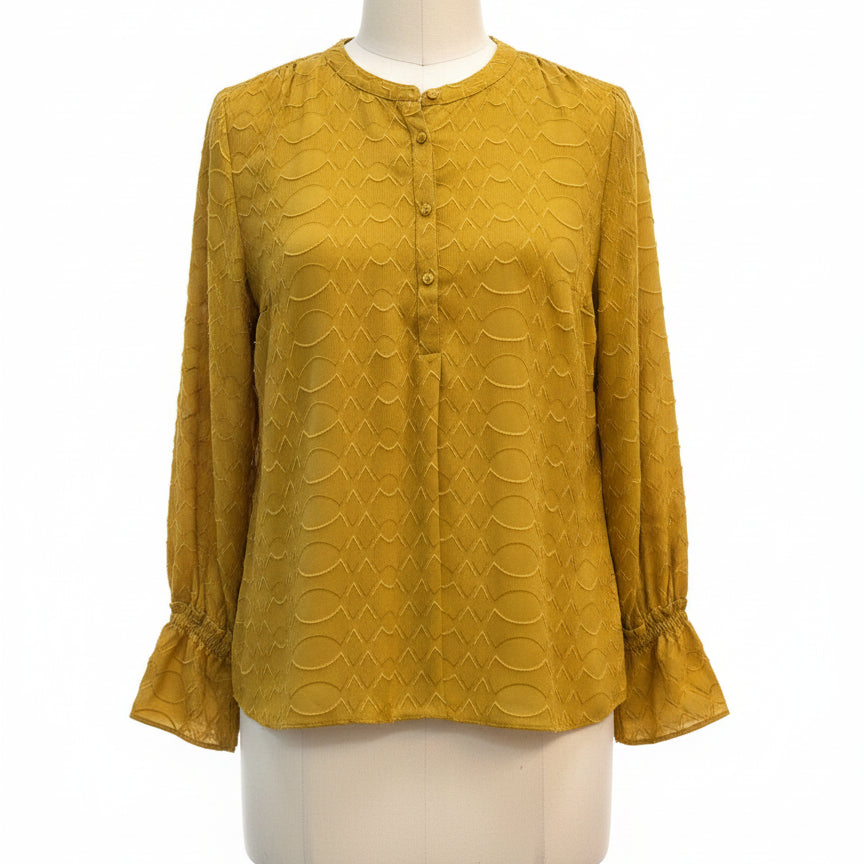 Ann Taylor · Blouse · Medium · Honey