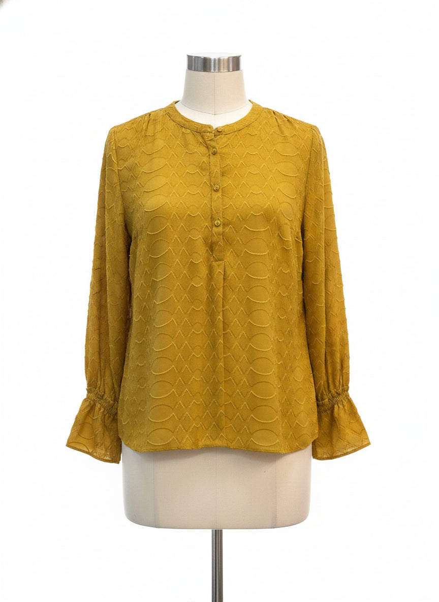 Ann Taylor · Blouse · Medium · Honey