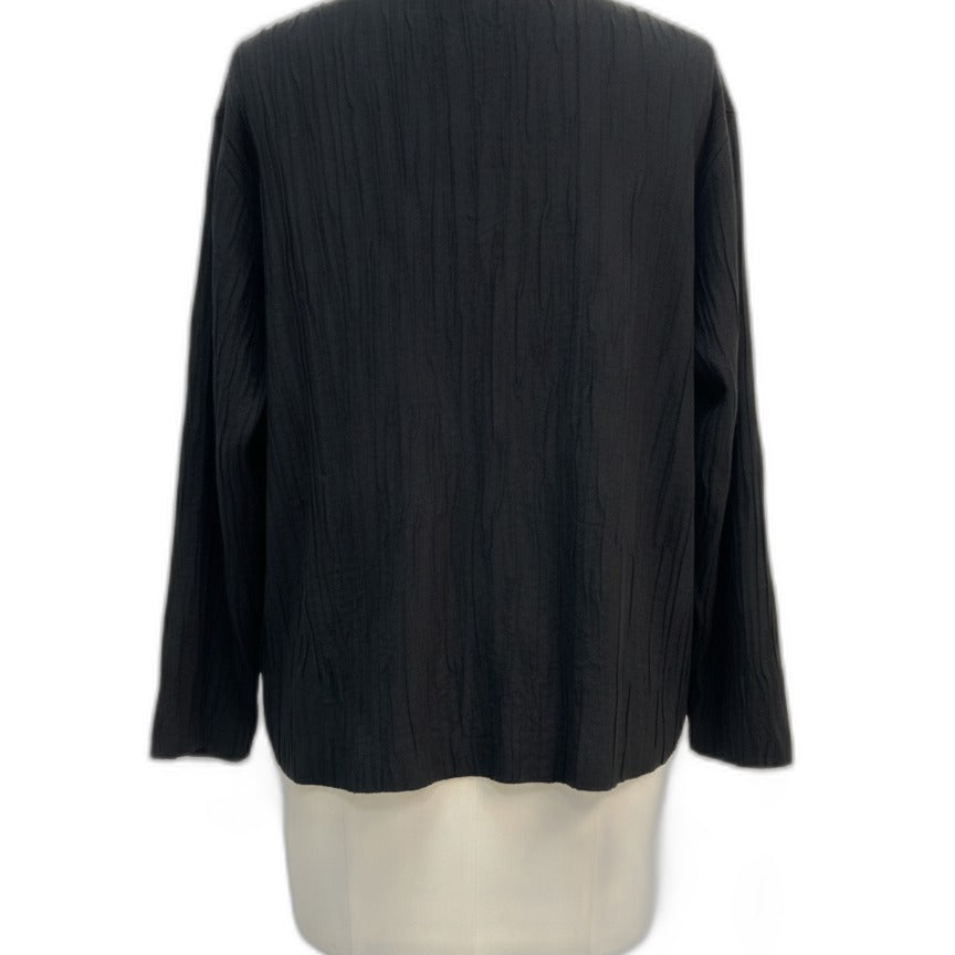 Eileen Fisher · Jacket · Large · Black