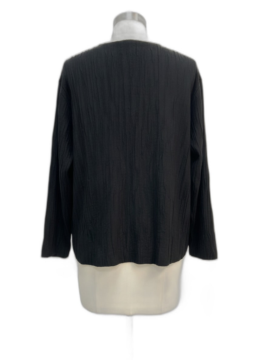Eileen Fisher · Jacket · Large · Black