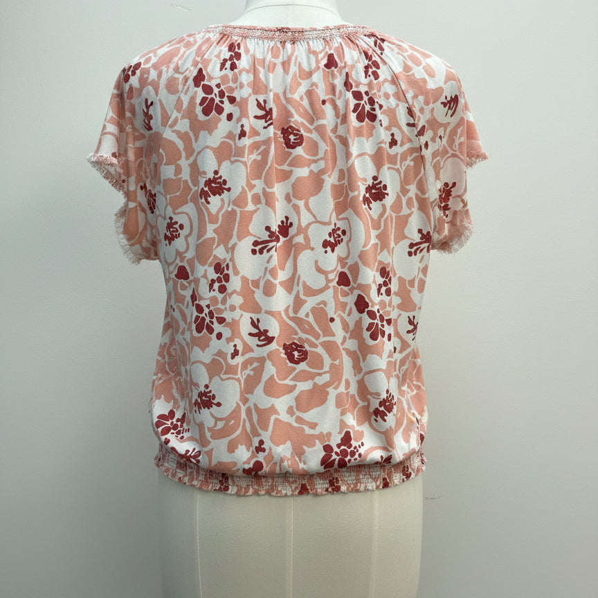 Carve · Boho Top · Medium · BlushFloral