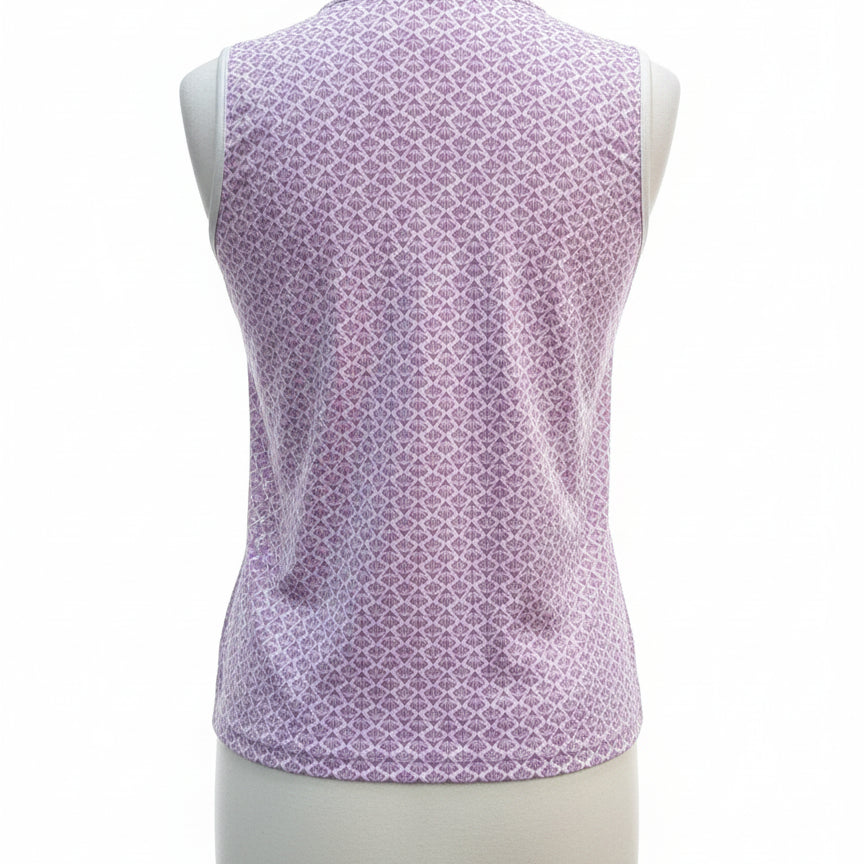 Sigrid Olsen · Golf top · Large · WhiteLilac