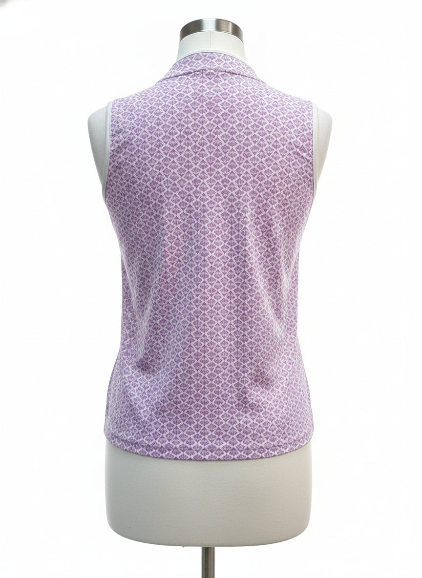 Sigrid Olsen · Golf top · Large · WhiteLilac