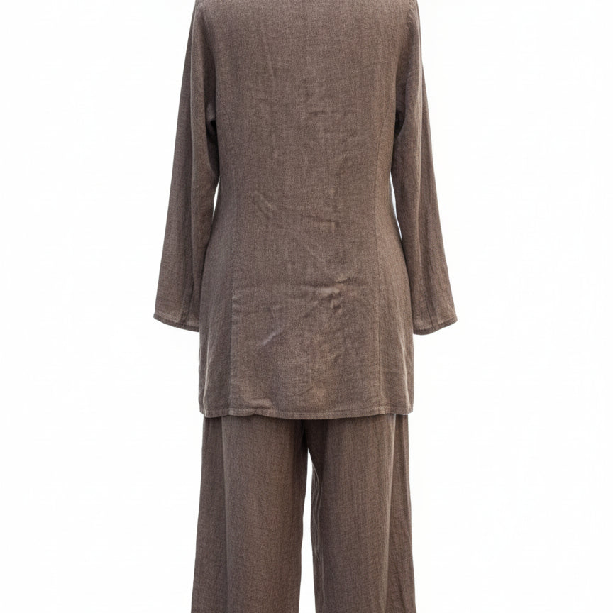 FLAX · Suit · Small · OrangeBlue