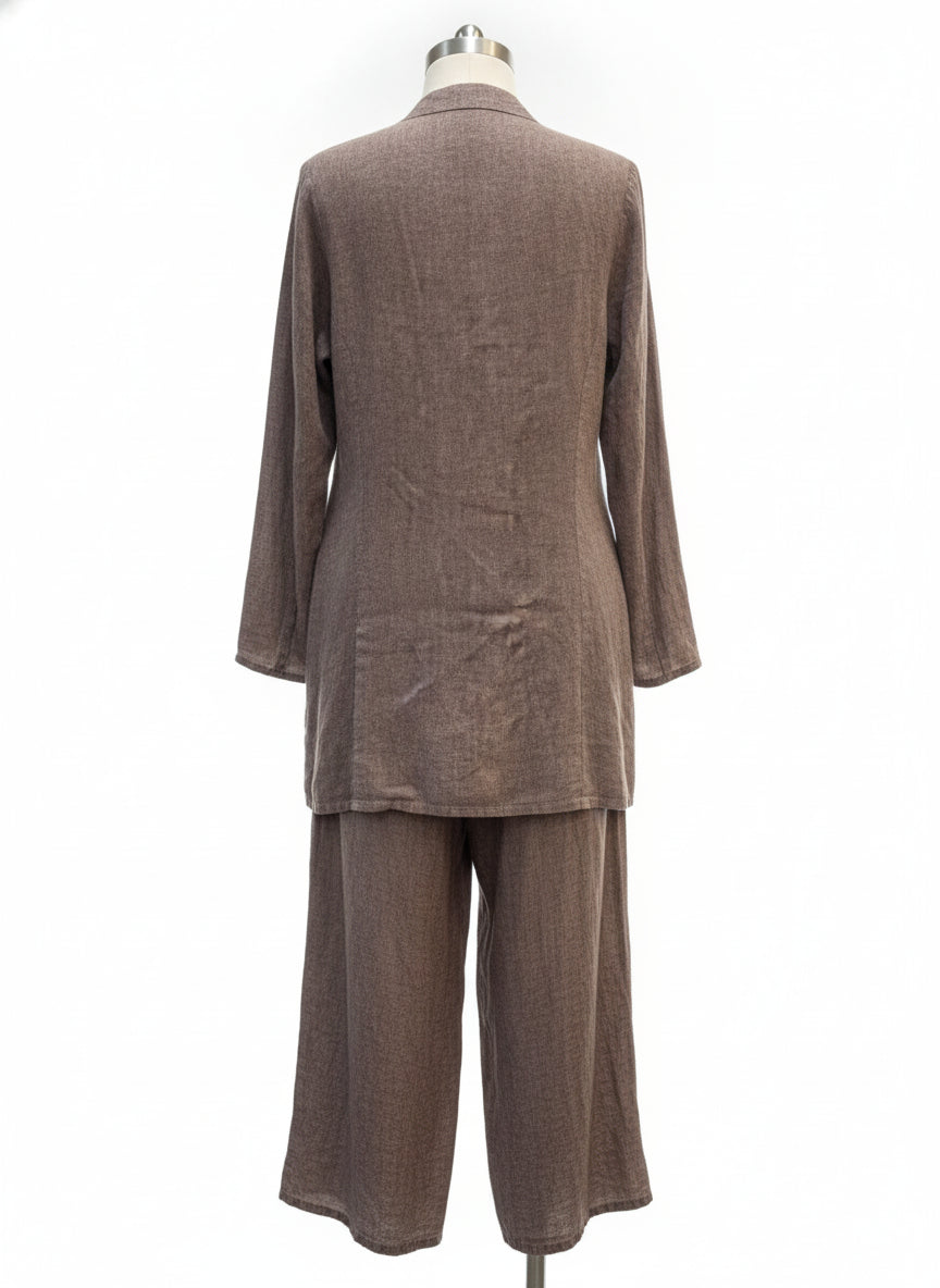 FLAX · Suit · Small · OrangeBlue