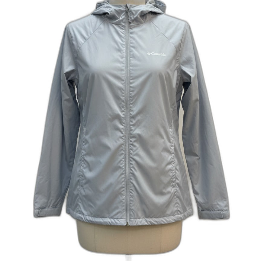 Columbia · RainCoat · Large · Light Gray