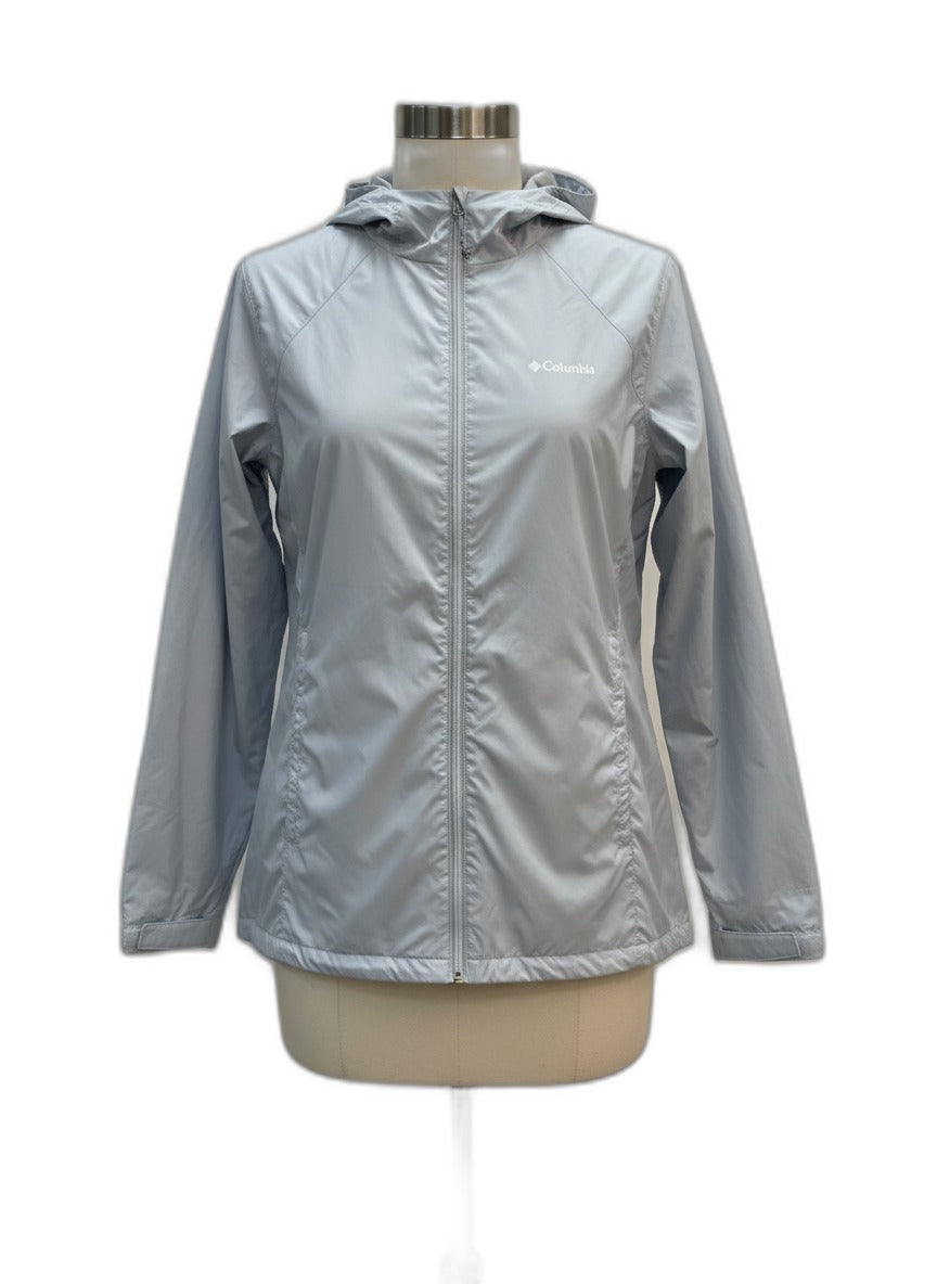 Columbia · RainCoat · Large · Light Gray