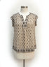 DR2 · Cap Sleeve Top · Medium · Beige, Black