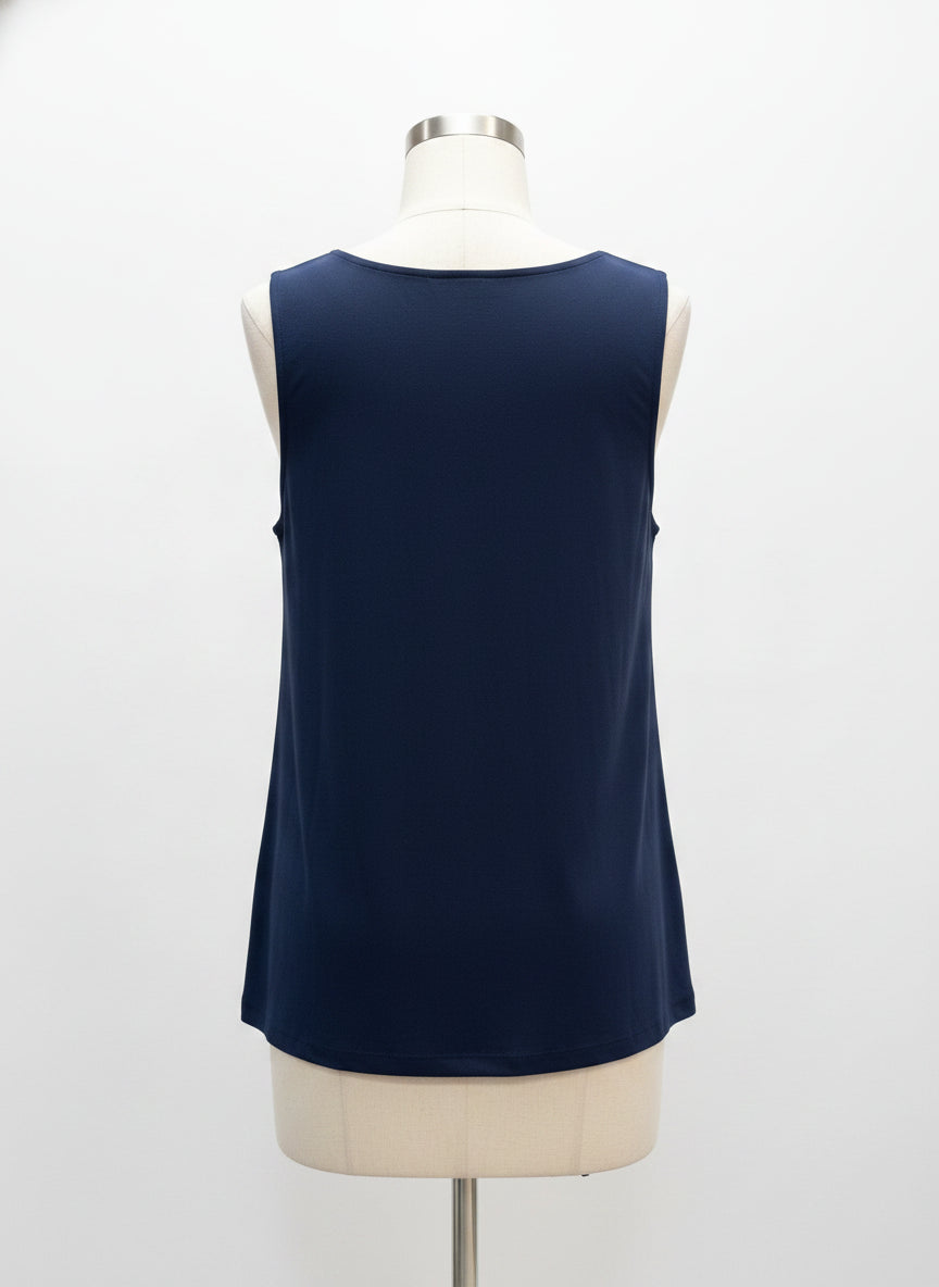 Charter Club · Charter Club · Wrap Top · 1X · Navy · 1X · Navy