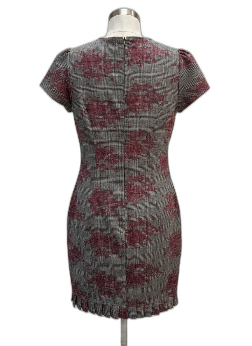 Explosiva · ShortSleeve Bow Detail Dress · Small · BlackRed