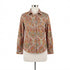 Talbots · Paisley Floral Long Sleeve Shirt · 6Petite · Multi-color Paisley Floral