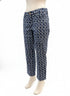 Charter Club · Straight Leg Pants Faux Tie-dye · 6 · NavyWhite