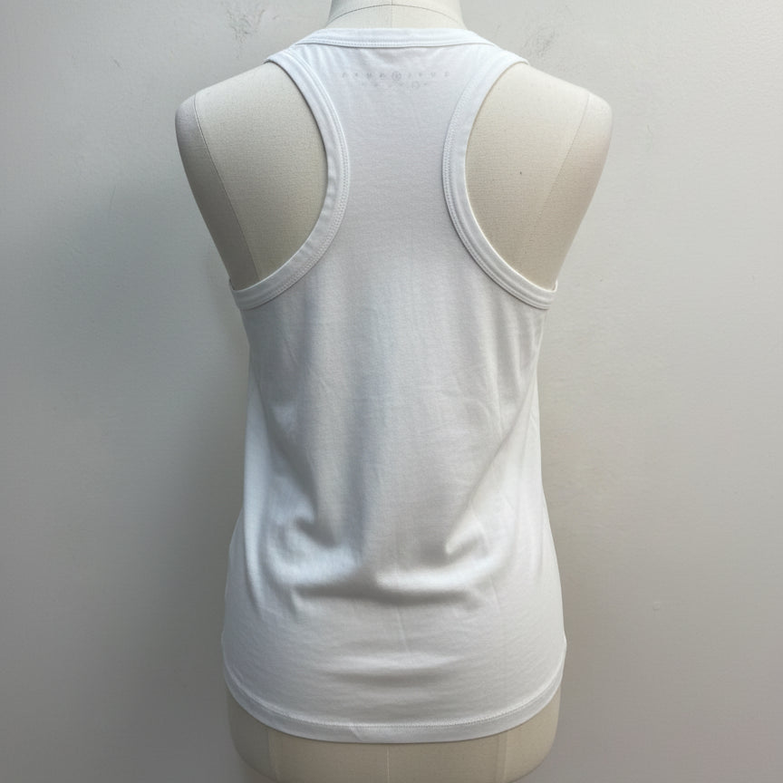Suzi Roher · Suzi Roher · Jackie O Top · Small · WhiteMulti · SMALL · WhiteMulti