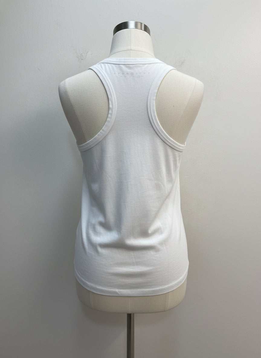 Suzi Roher · Suzi Roher · Jackie O Top · Small · WhiteMulti · SMALL · WhiteMulti