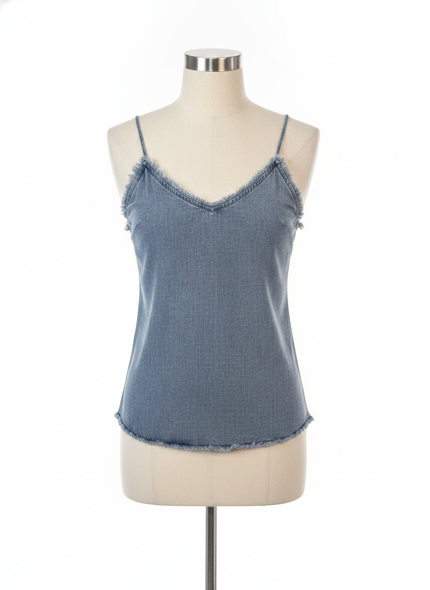 Velvet Heart · Tank Top · Medium · Chambray