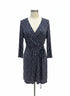 Bass · Longsleeve Dress · 1X · NavyWhite
