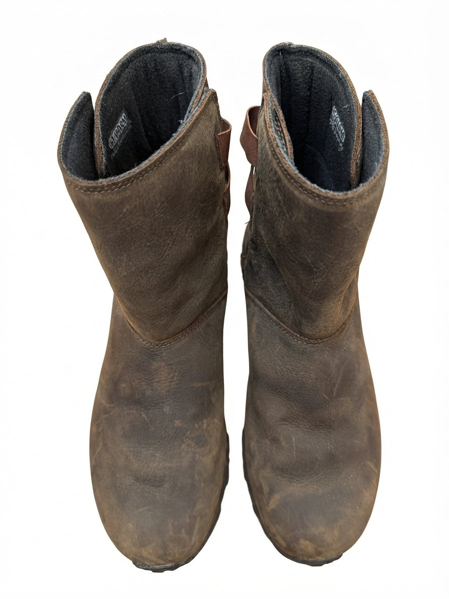 Merrell · Coldpack Ice+Stretch Polar Waterproof Boots · 9.5 · Brown