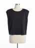 INC · Cap Sleeve Top · Medium · Black