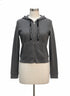 Calvin Klein · Zip Hoodie Waffle Texture · Medium · DarkGray