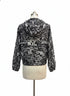 DKNY · Graffiti Rain jacket · Small · Black/White
