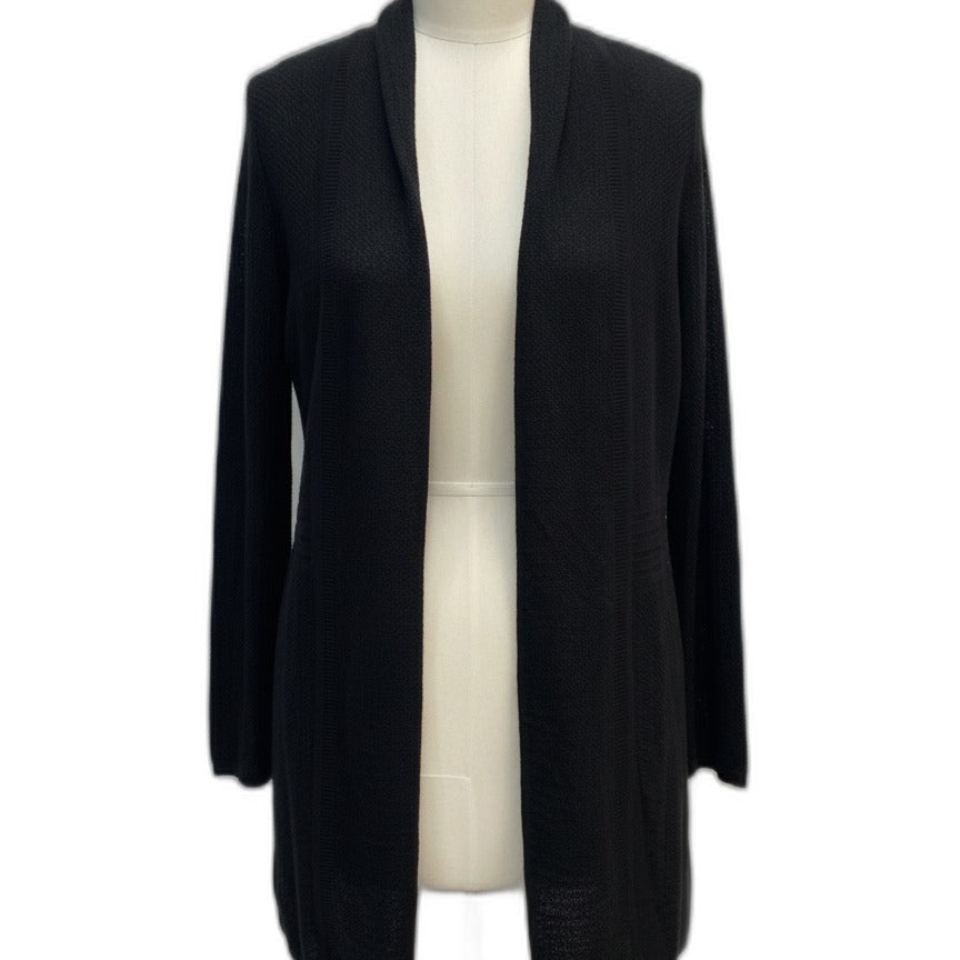 Habitat · Open Drape Cardigan · XLarge · Black